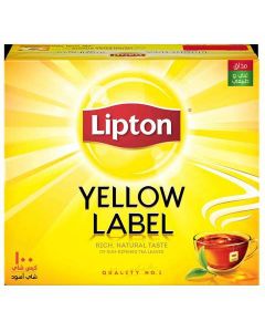 LIPTON YELLOW LABEL 100 TEA BAGS 