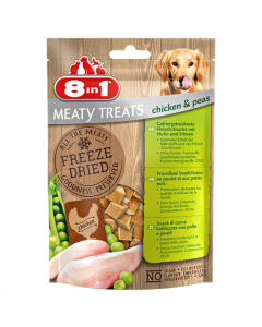 MEATY TREATS Chicken/Peas 50 GM