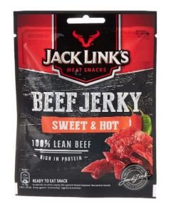 JACK LINK'S BEEF SWEET & HOT JERKY EU - 70GM