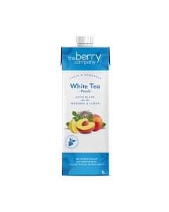 The Berry Company White Tea & Peach with Moringa & Lemon 1ltr