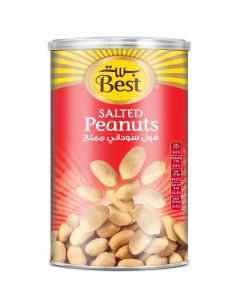BEST SALTED PEANUTS CAN 550 GM