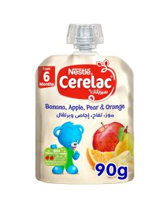 NESTLE CERELAC 4 FRUITS FROM 6 MONTHS 90GM