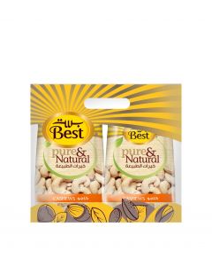 BEST PURE & NATURAL CASHEWS BAG 325GM TWIN PACK