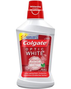 COLGATE MOUTHWASH OPTIC WHITE-500ML