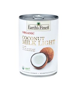 Earth`s Finest Organic Coconut Milk Light 400 ml