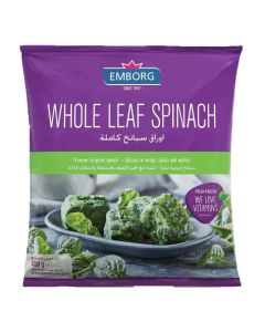 Emborg Whole Leaf Spinach 450 GM