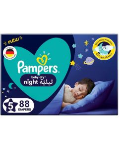 PAMPERS BABY-DRY DIAPERS, SIZE 5, 12-17 KG