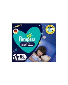 PAMPERS BABY-DRY DIAPERS, SIZE 6, 14+KG