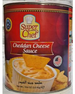 SUPER CHEF SAUCE CHEDDAR CHEESE 6XA10